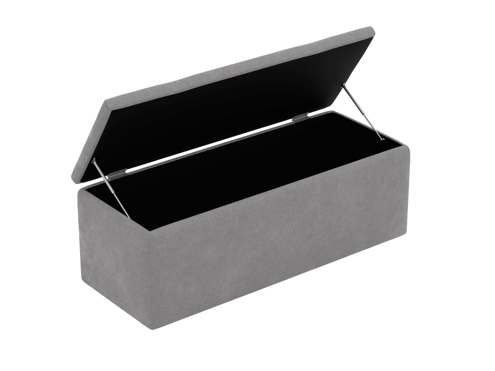 Leo Blanket Box View Steel color View Steel