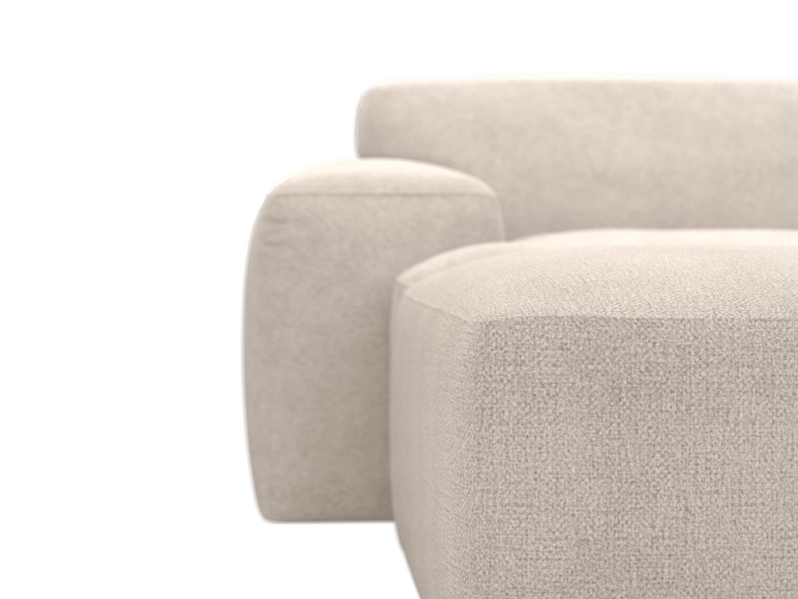 Copenhagen Noa Desert Chaise Sofa - 5 Seater U Shaped Modular color Noa Desert