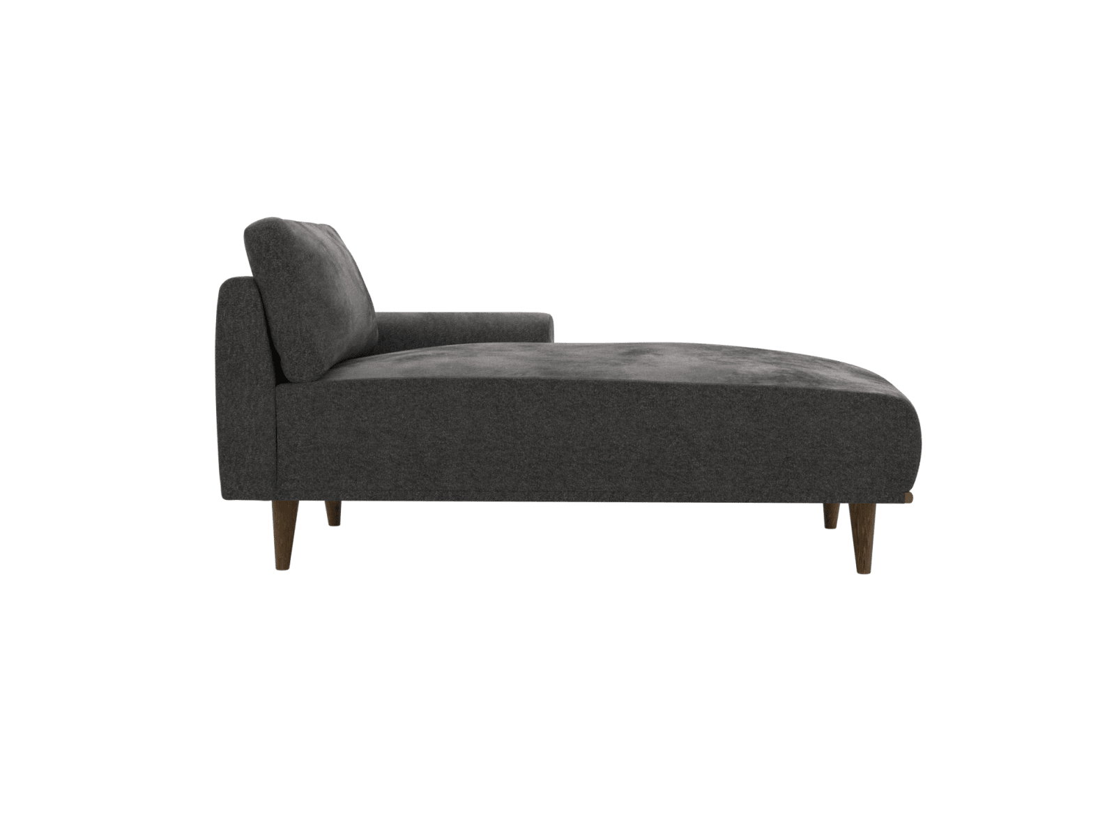 Dane California Charcoal Chaise Right Arm Facing Sofa Module color California Charcoal