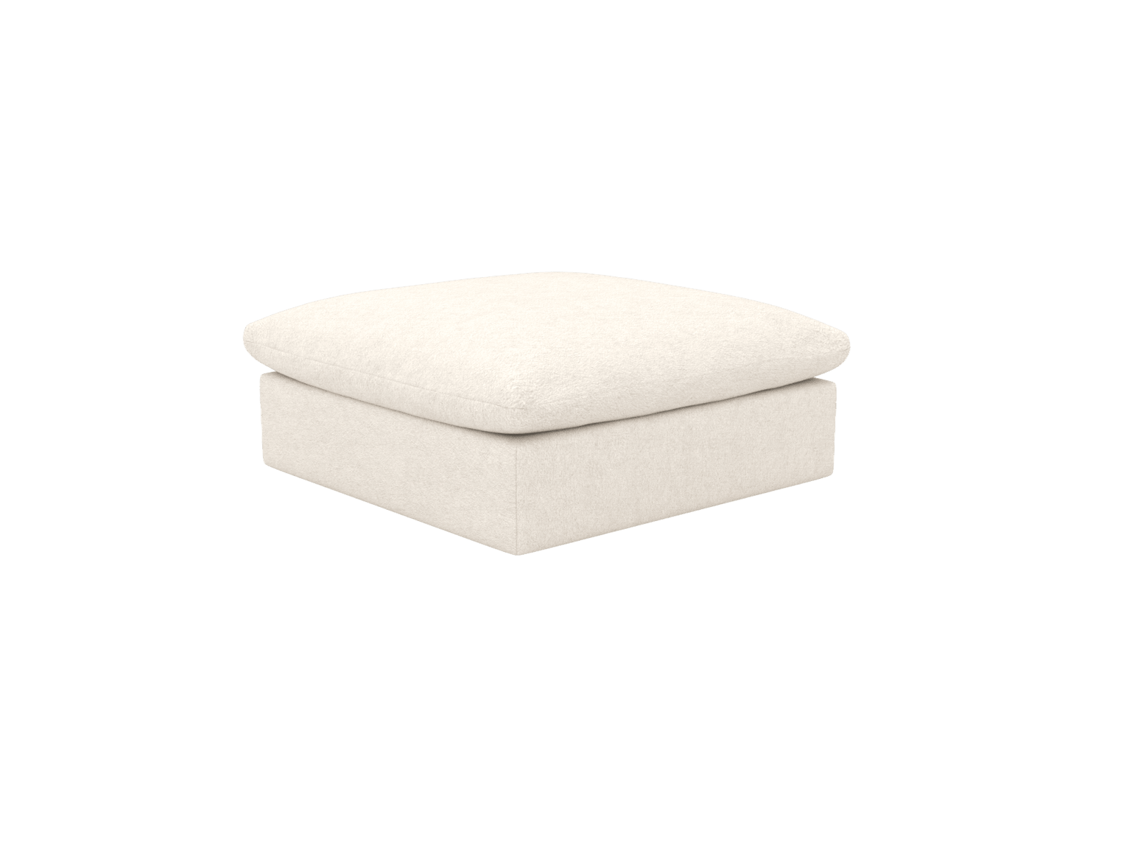 Willow Noa Fog Ottoman color Noa Fog