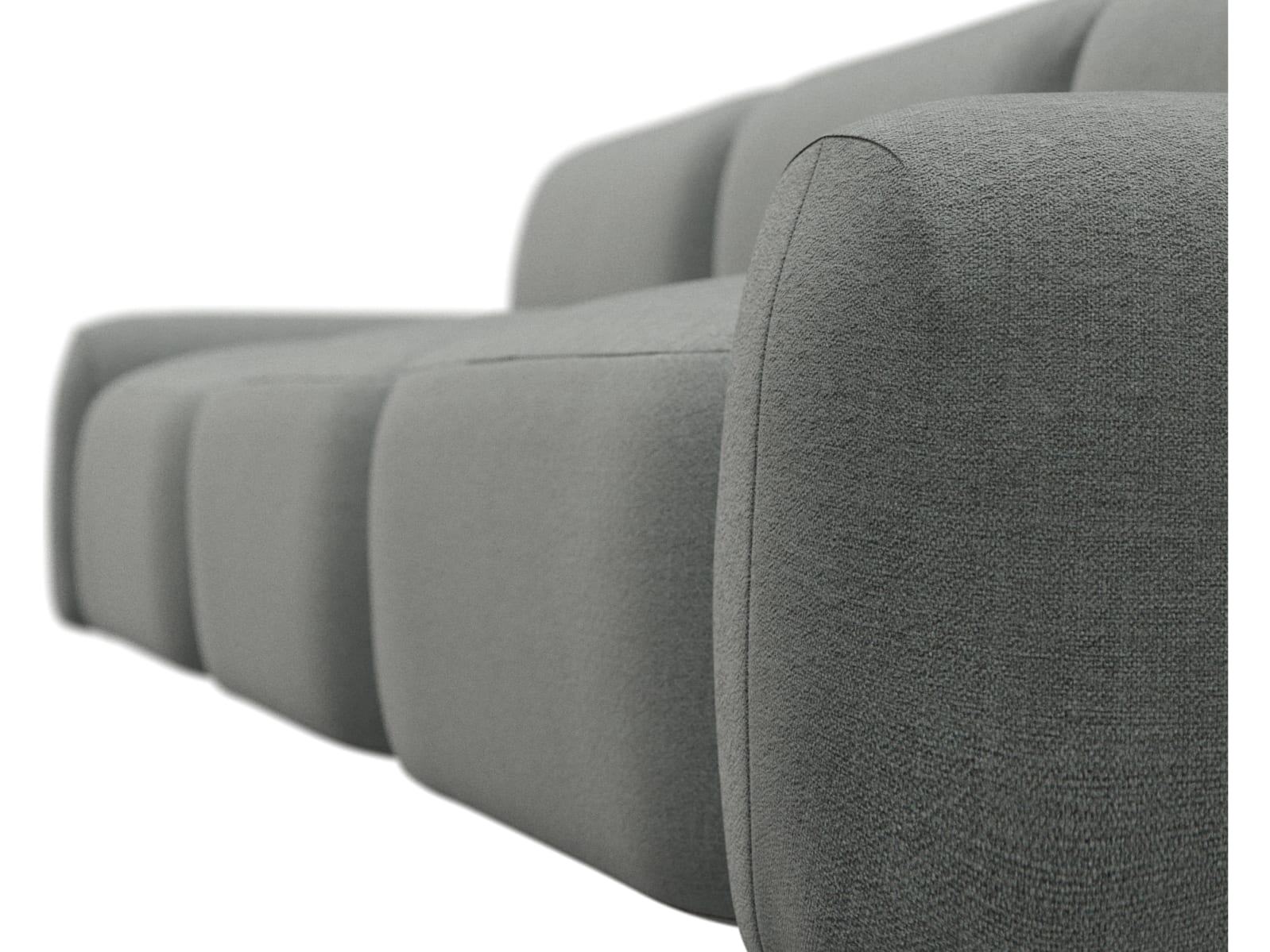 Beckett Tribute Storm Modular Sofa - 3 Seater color Tribute Storm