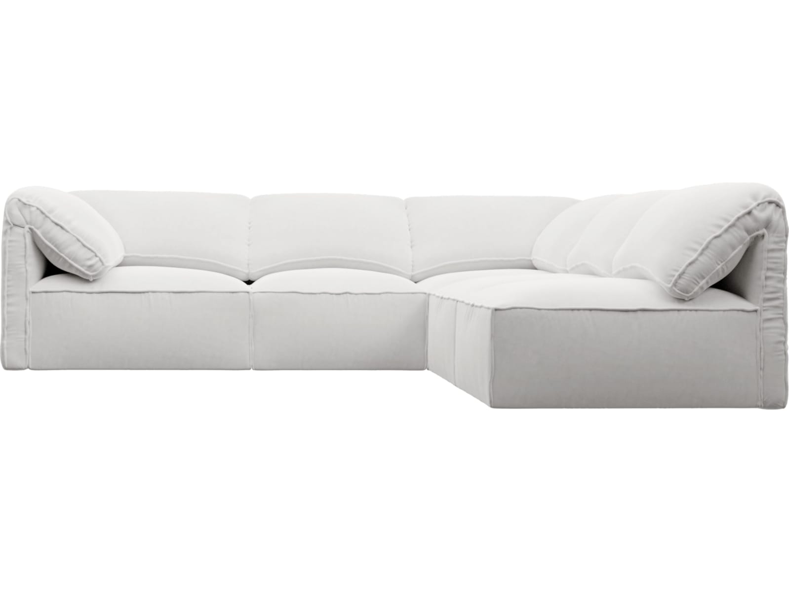 Kai Muse Frost Modular Sofa - 5 Seater color Muse Frost