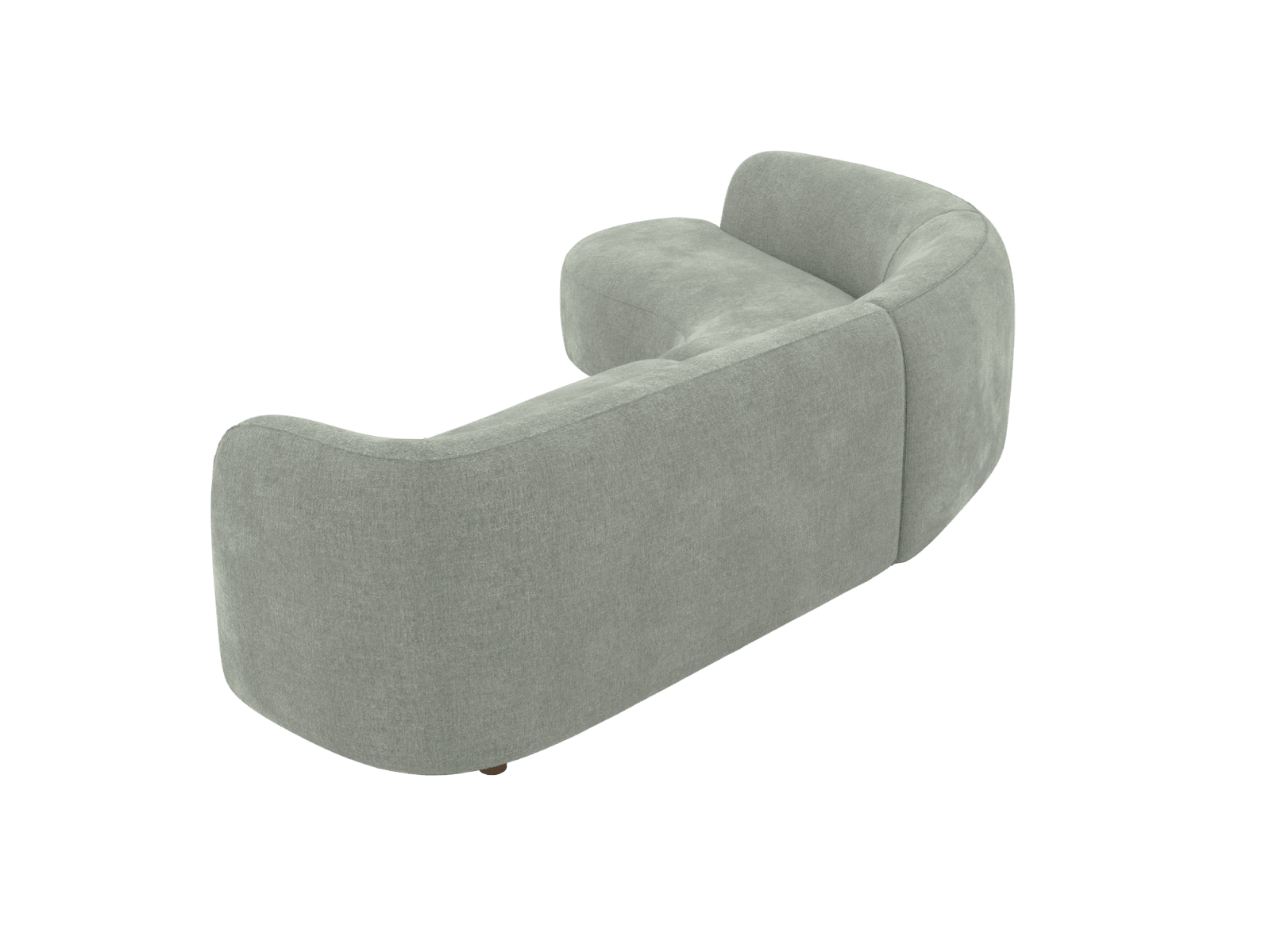 Greer Avon Sage Sofa - 2 Seater with Left Terminal color Avon Sage