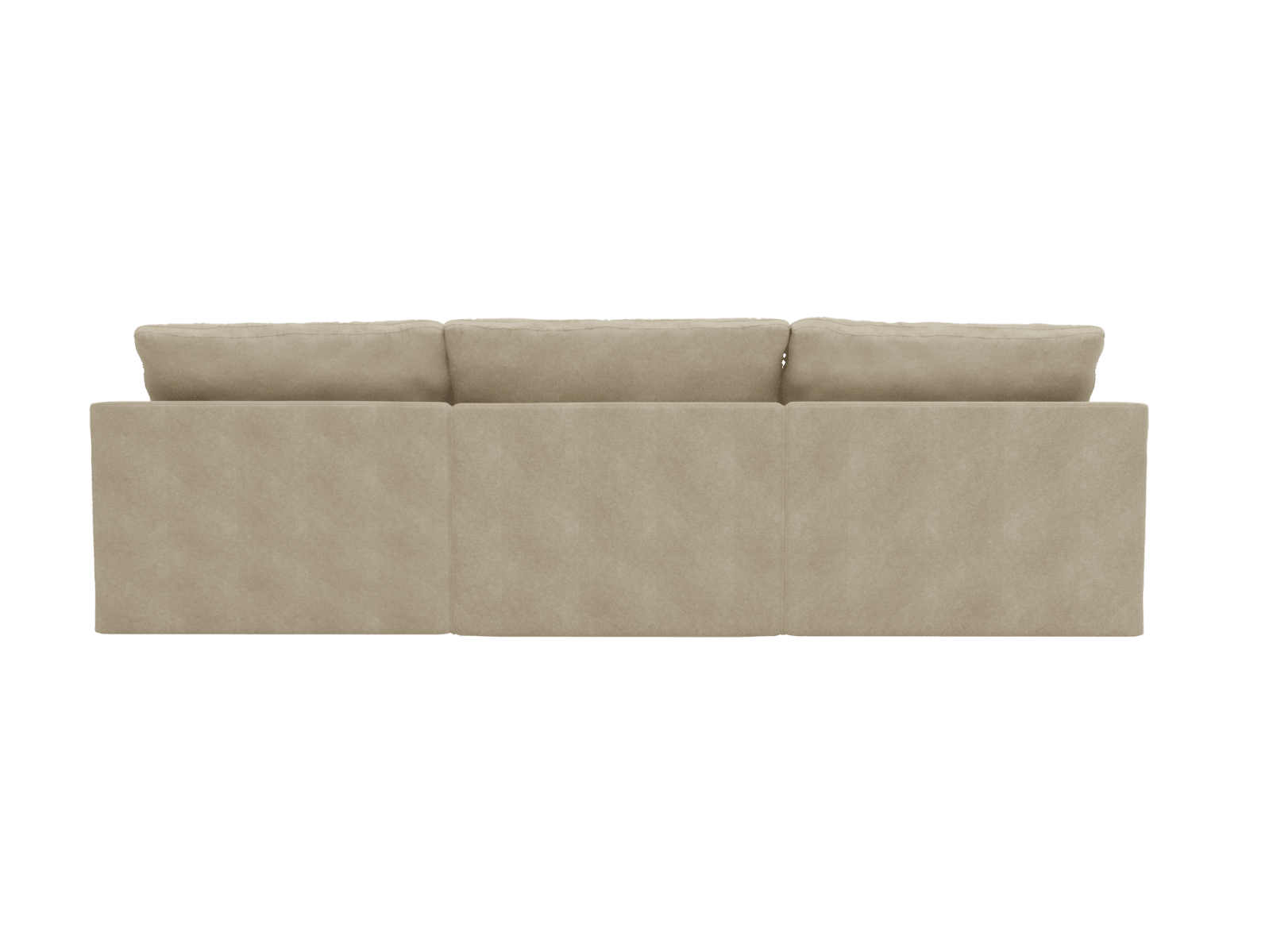 Retreat Avon Taupe Chaise Sofa - 3 Seater color Avon Taupe