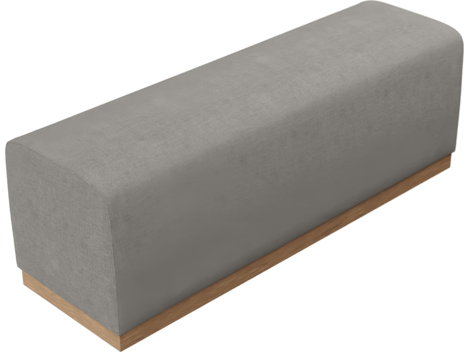 Havana Bed End Isla Soft Grey color Isla Soft Grey