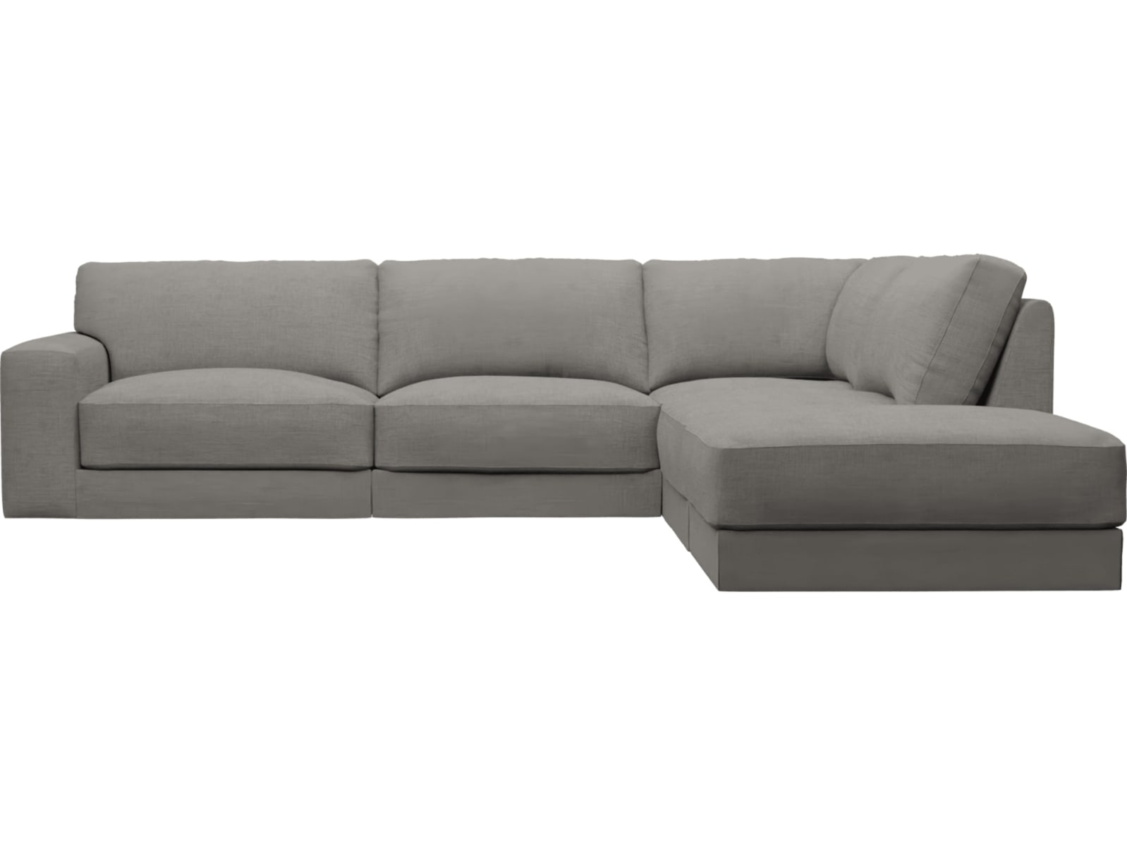 Monica Isla Soft Grey Sofa - 5 Seater RAF Terminal color Isla Soft Grey