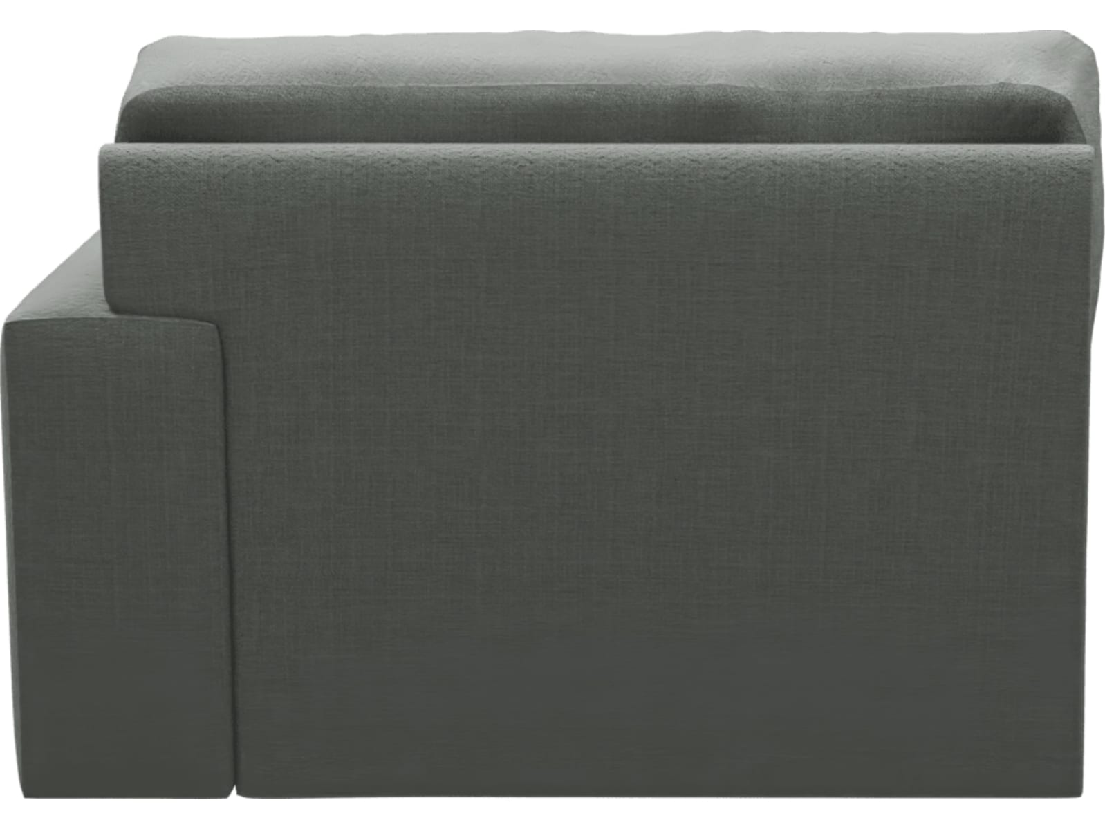 Monica Tribute Storm Right Arm Facing Chair Module color Tribute Storm
