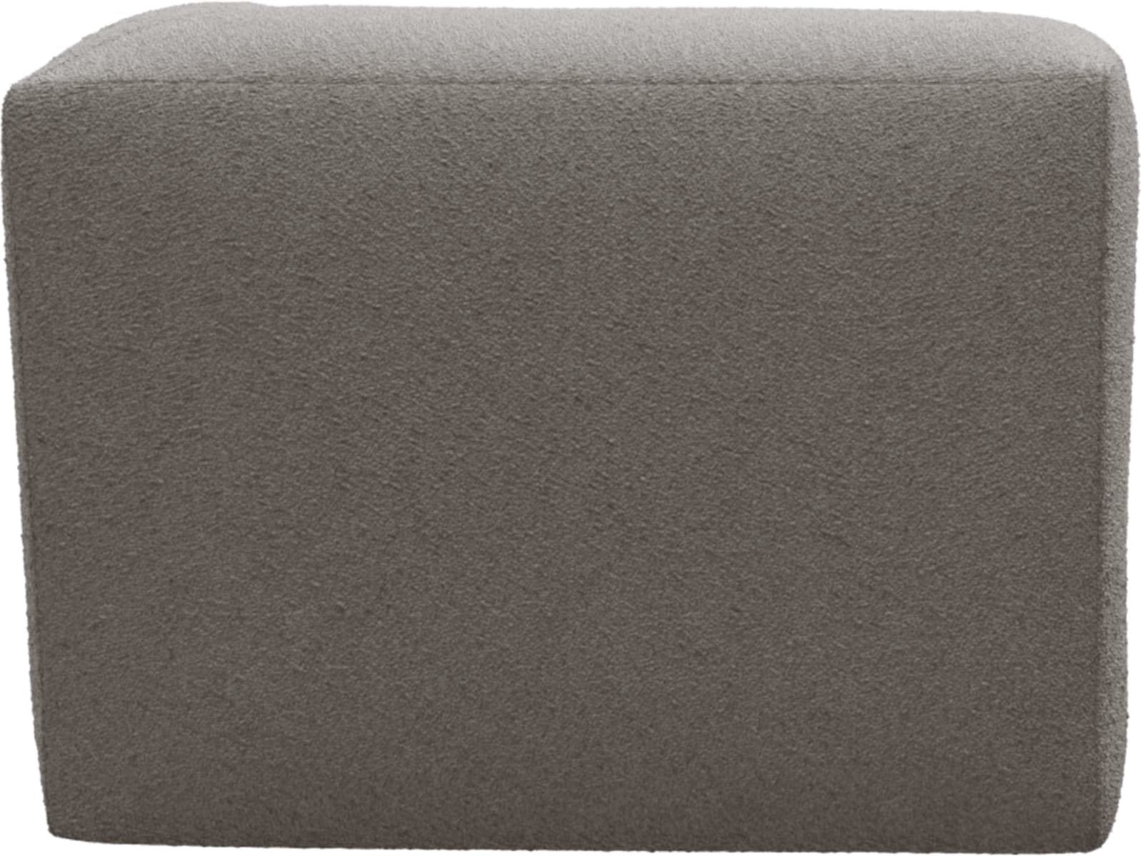 Copenhagen Boucle Pumice Square Corner Chair Sofa Module color Boucle Pumice