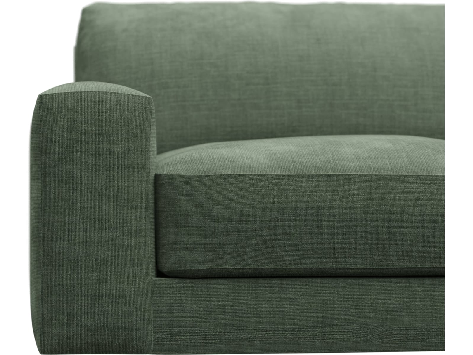 Monica Tribute Dark Jade Sofa - 2 Seater color Tribute Dark Jade