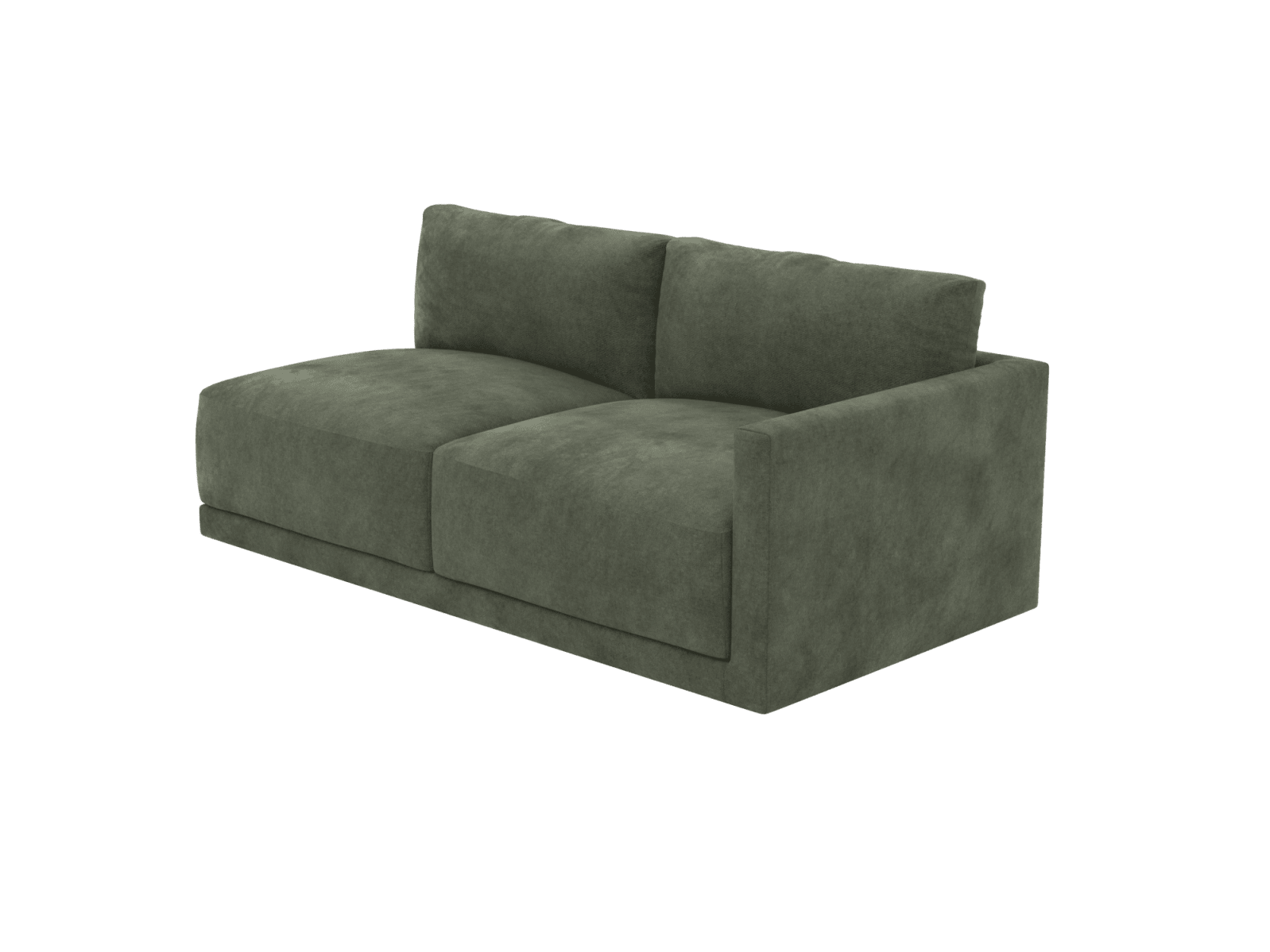 Haven Muse Forest 3 Seater Right Arm Facing Sofa Module color Muse Forest