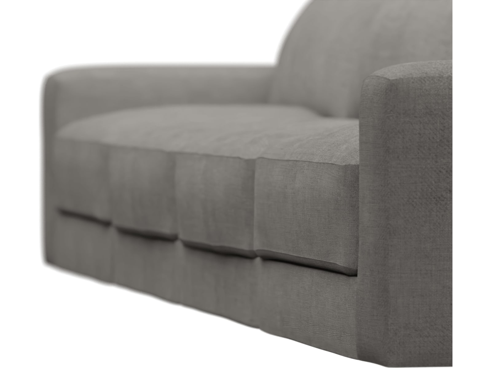 Monica Isla Soft Grey Sofa - 4 Seater color Isla Soft Grey