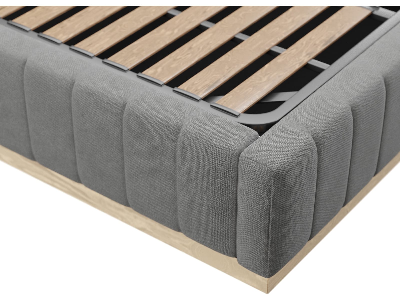 Brentwood Gas Lift Bed Maya Flint color Maya Flint