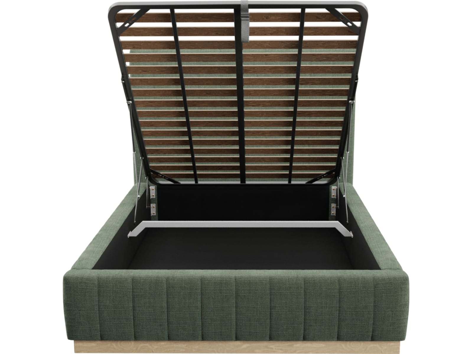 Brentwood Gas Lift Bed Tribute Dark Jade color Tribute Dark Jade