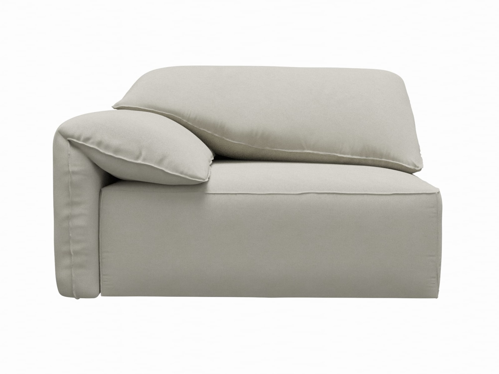 Clarence California Ivory 2 Seat Left Arm Facing Sofa Module color California Ivory