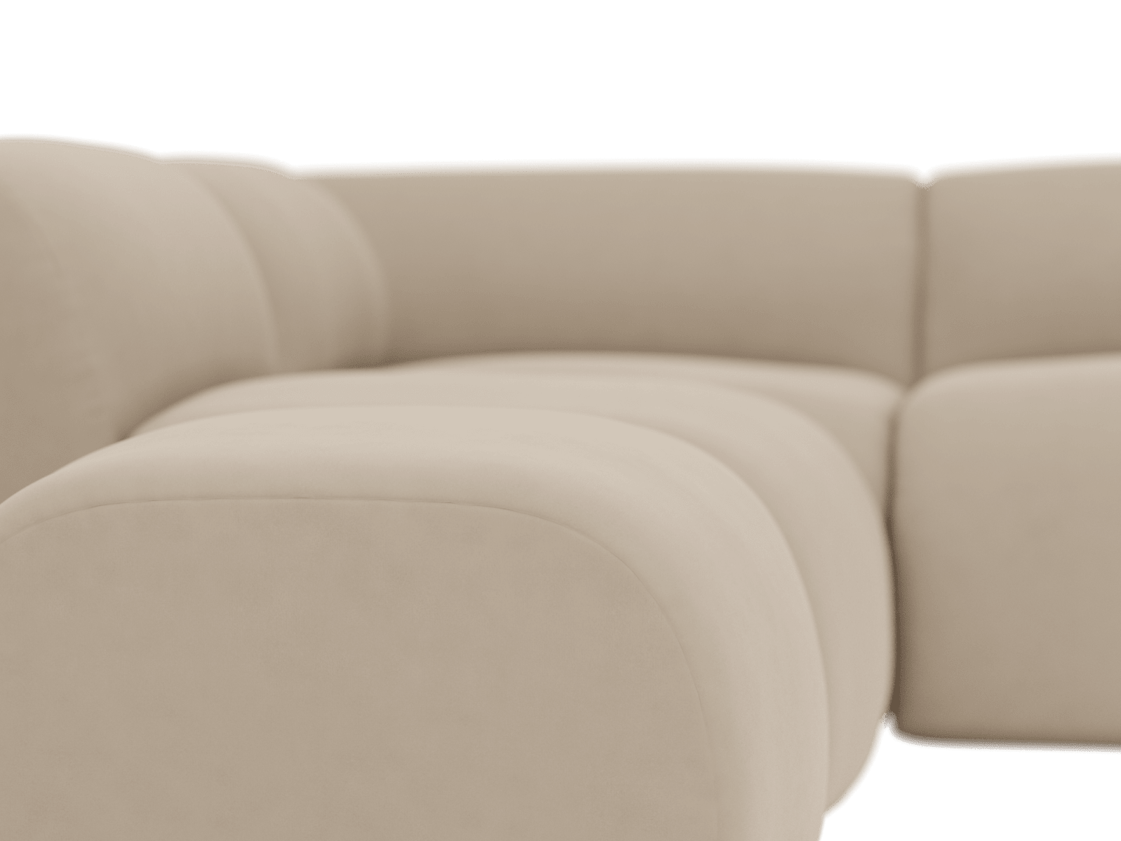 Malmo Blaze Latte Sofa - 6 Seater LAF Terminal color Blaze Latte