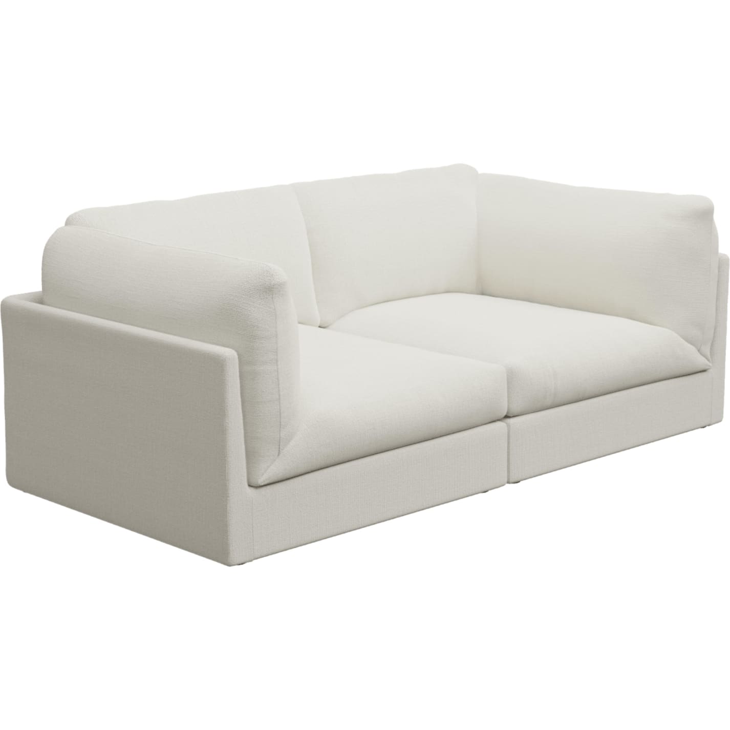 Finley Tribute Shell Modular Sofa - 2 Seater color Tribute Shell