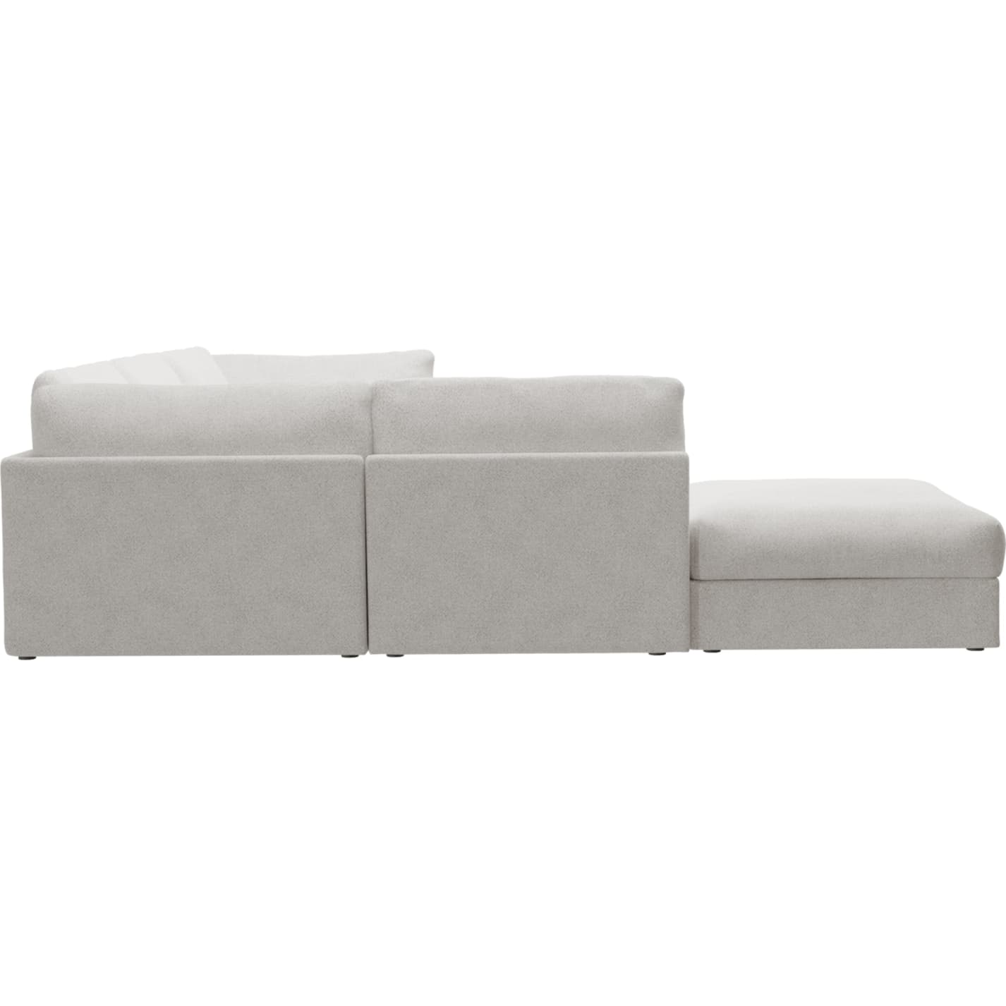 Finley Noa Fog Modular Sofa - 5 Seater LAF Terminal color Noa Fog