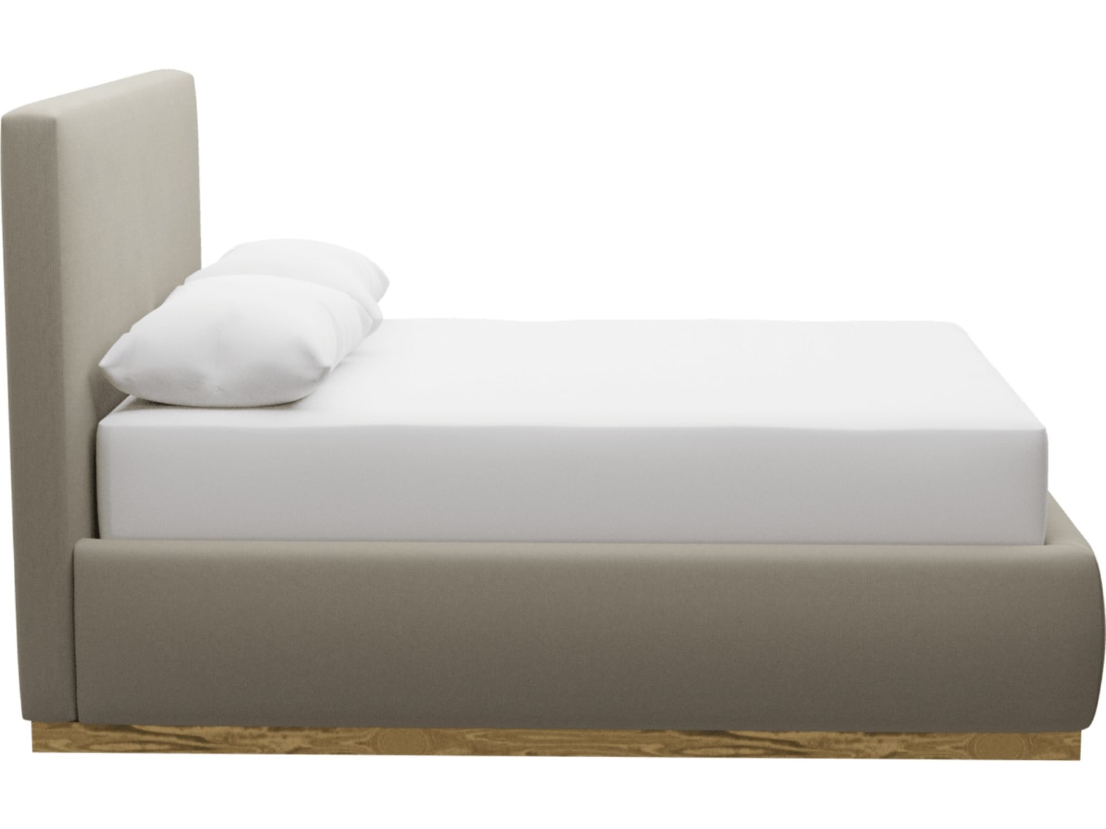 Haven Gas Lift Bed Plaza Natural color Plaza Natural