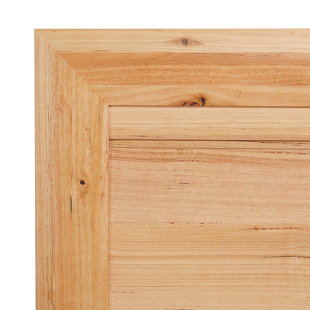 Bellambi  Natural Messmate Gas Lift Storage Bed Frame color Natural