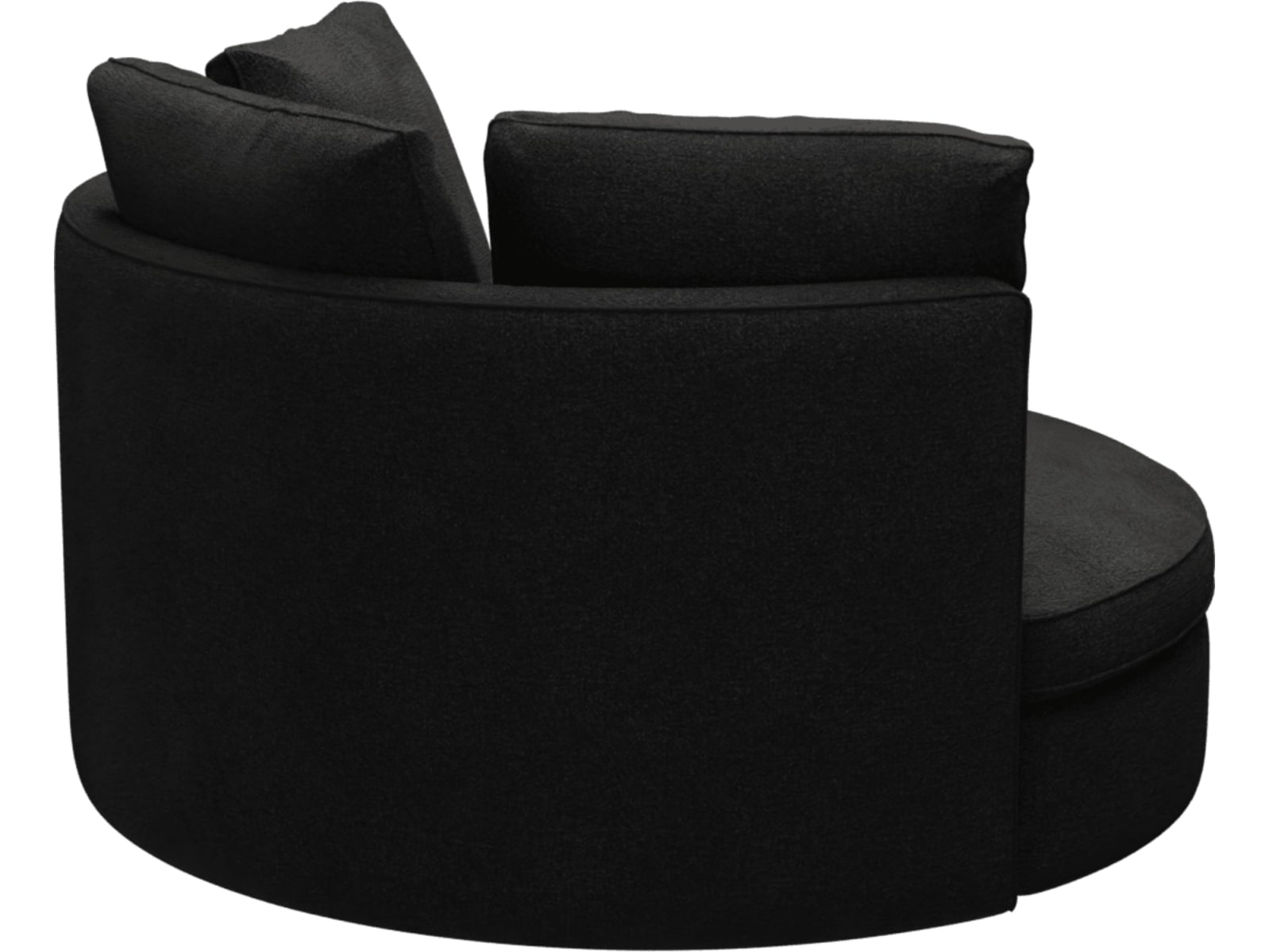 Adore California Charcoal Swivel Chair color California Charcoal