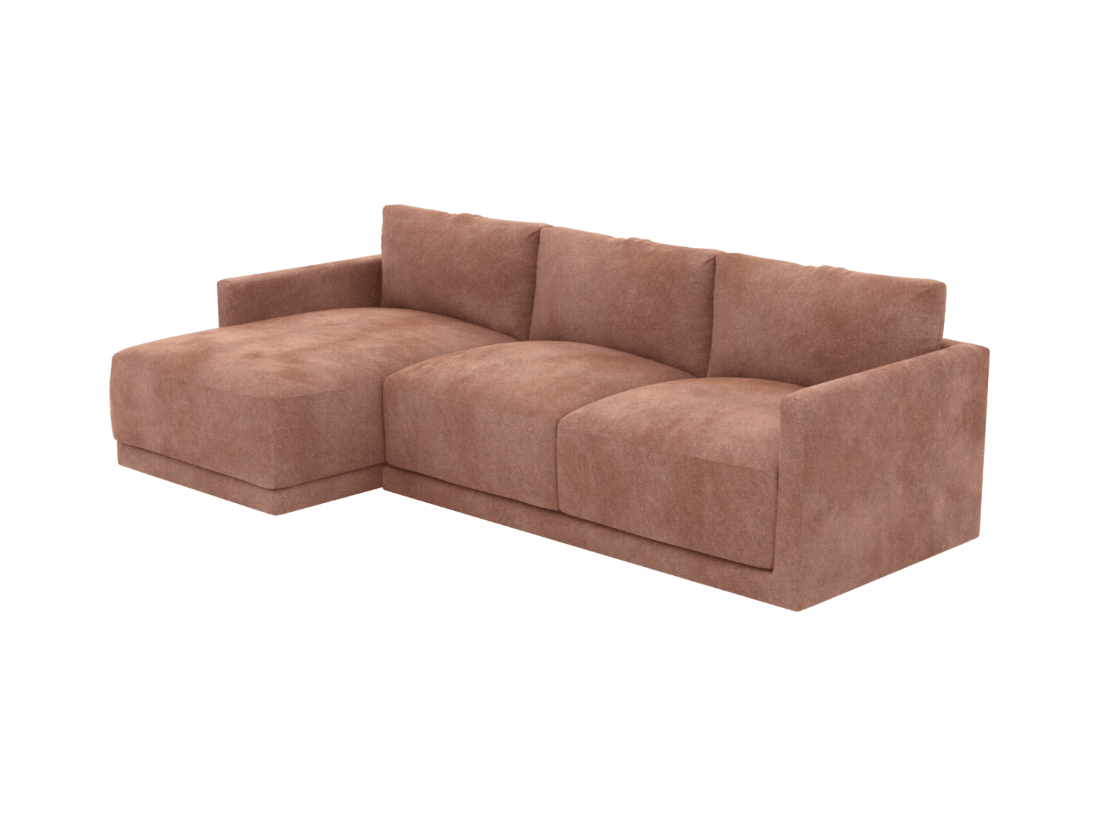 Haven Muse Dusk Chaise 3 Seater color Muse Dusk