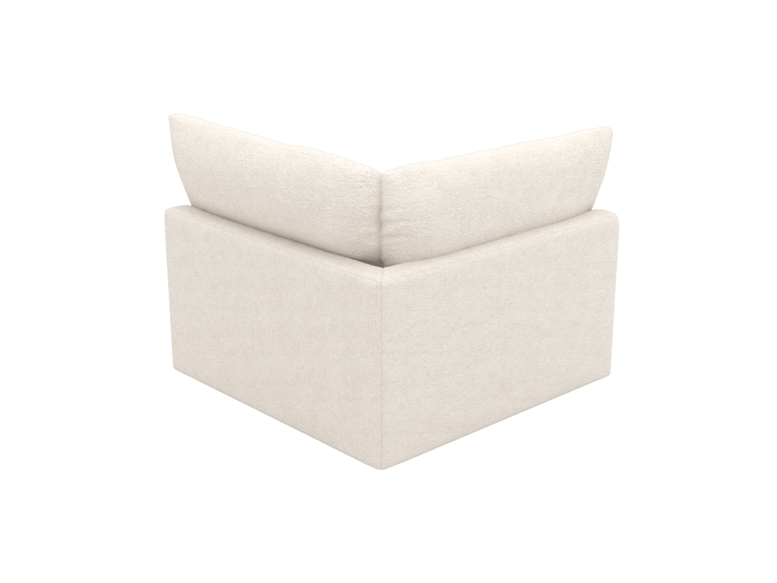 Willow Noa Fog Corner Sofa Module color Noa Fog
