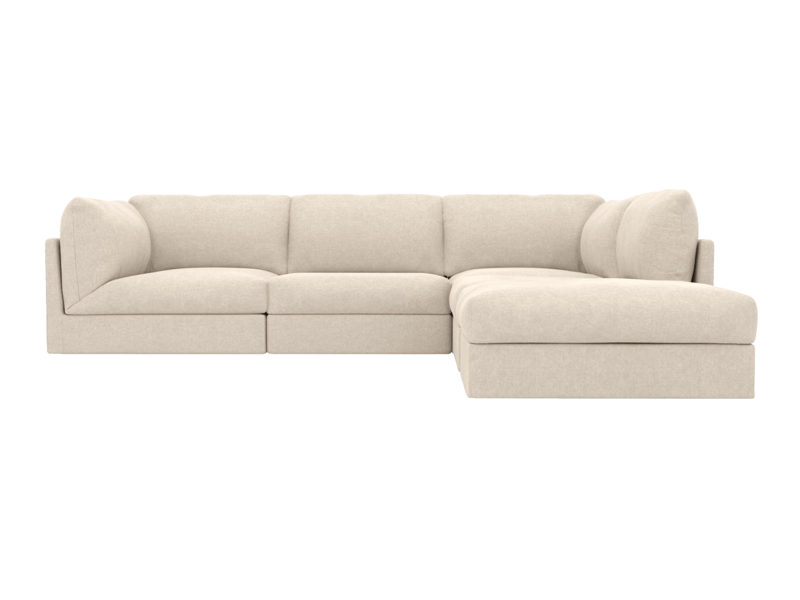 Finley Tribute Shell Modular Sofa RAF Terminal - 5 Seater color Tribute Shell