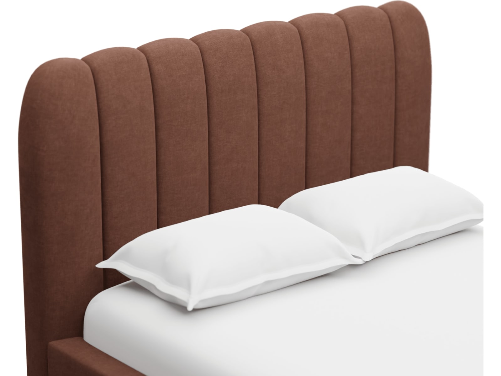 Maeve Bed Muse Rust color Muse Rust