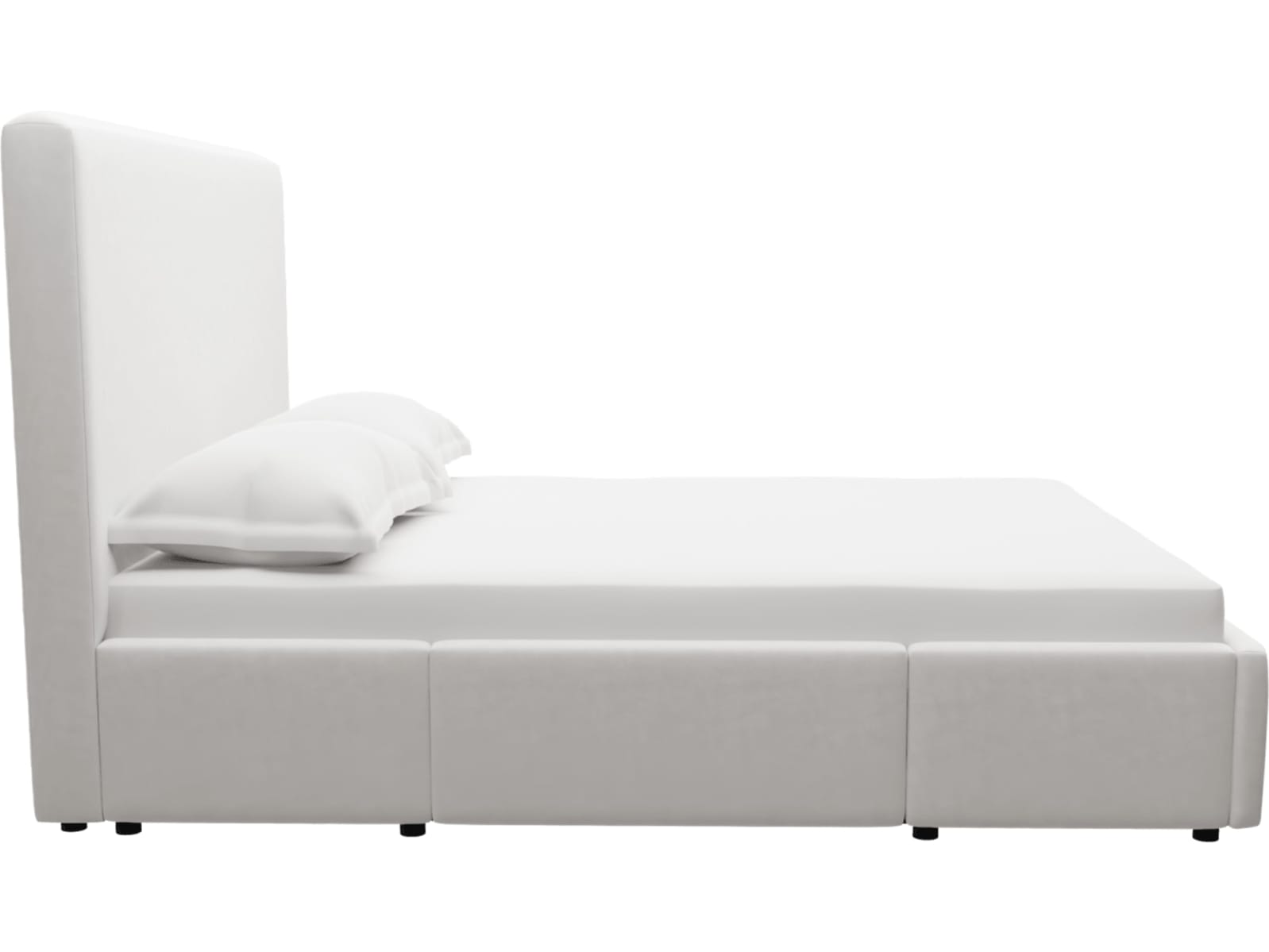 Aria Drawer Bed Muse Frost color Muse Frost