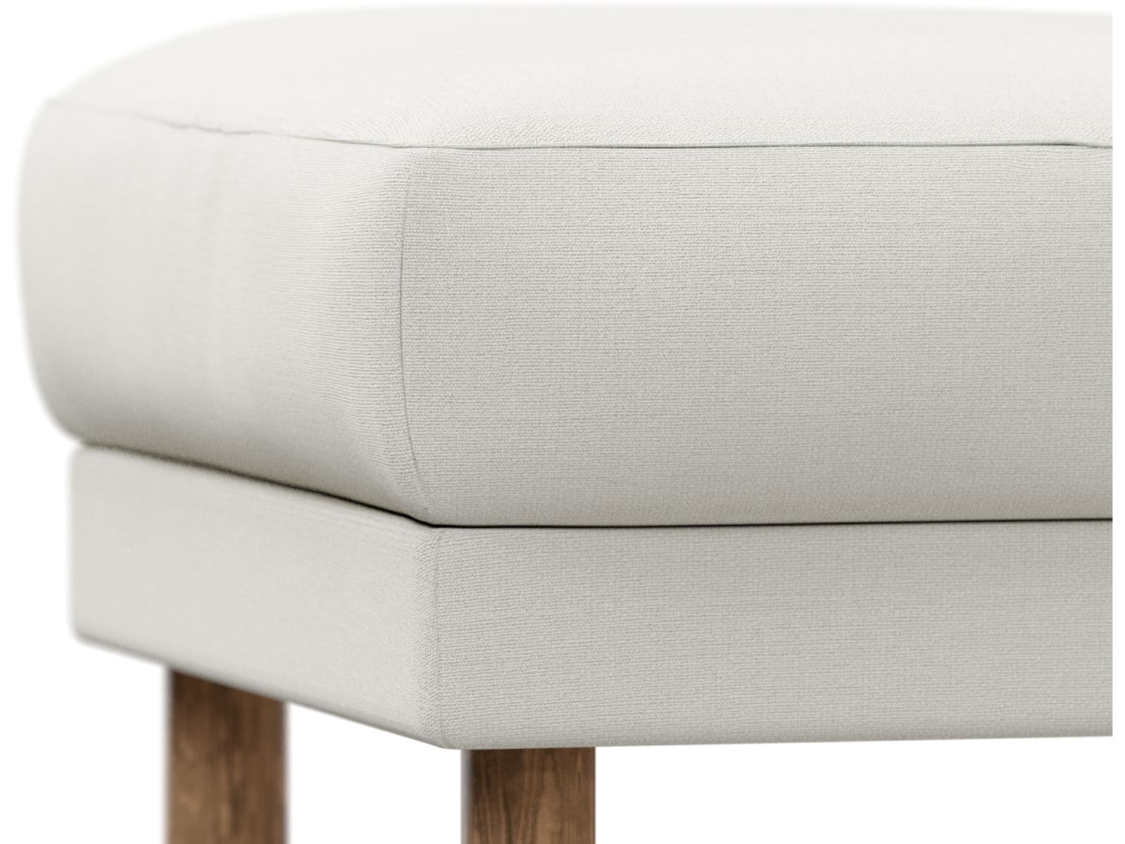 Hayes Tribute Shell Ottoman color Tribute Shell