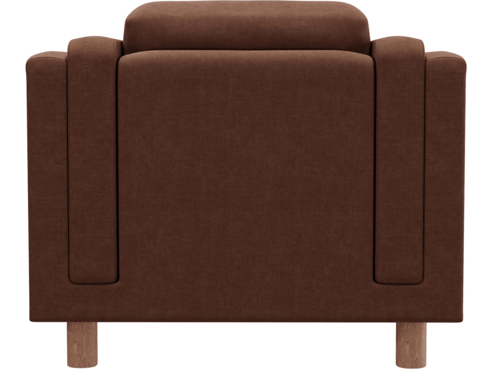 Hayes Muse Rust Armchair color Muse Rust