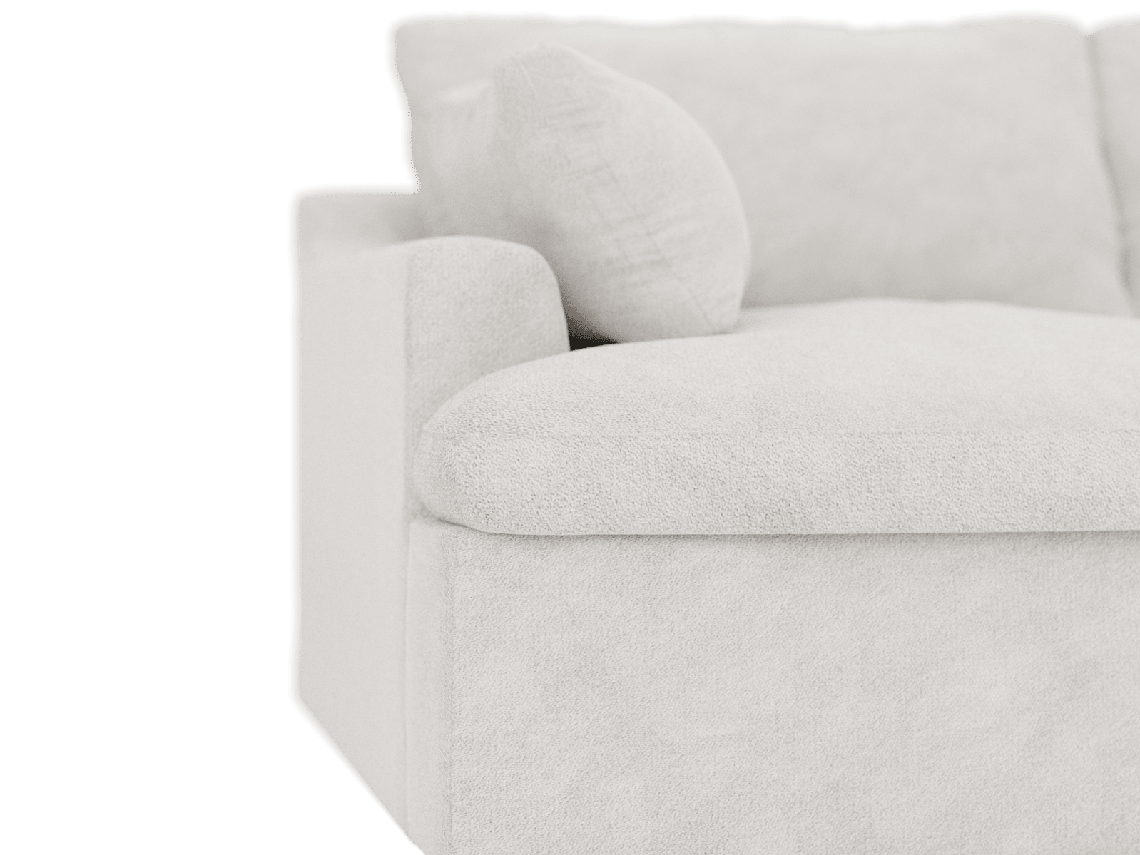 Retreat California Ivory Modular Sofa - 2 Piece color California Ivory