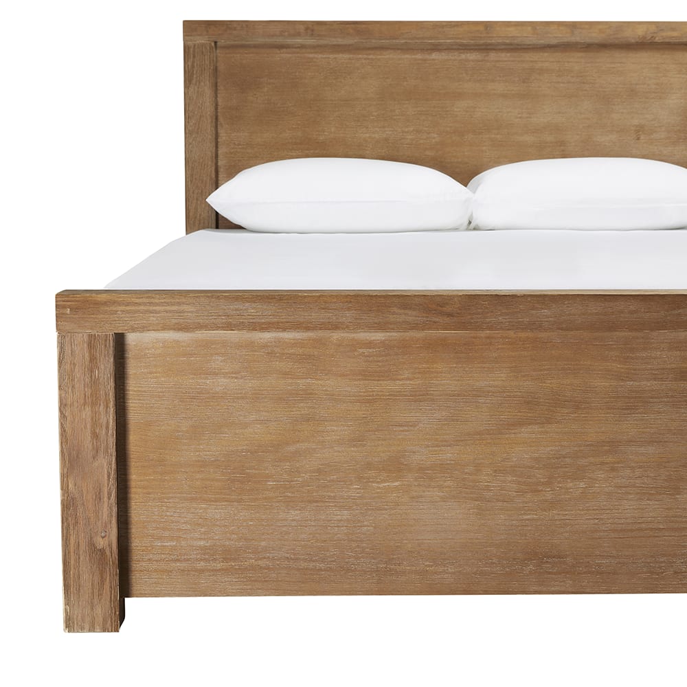 Hobart Bed Frame color Rustic Brown