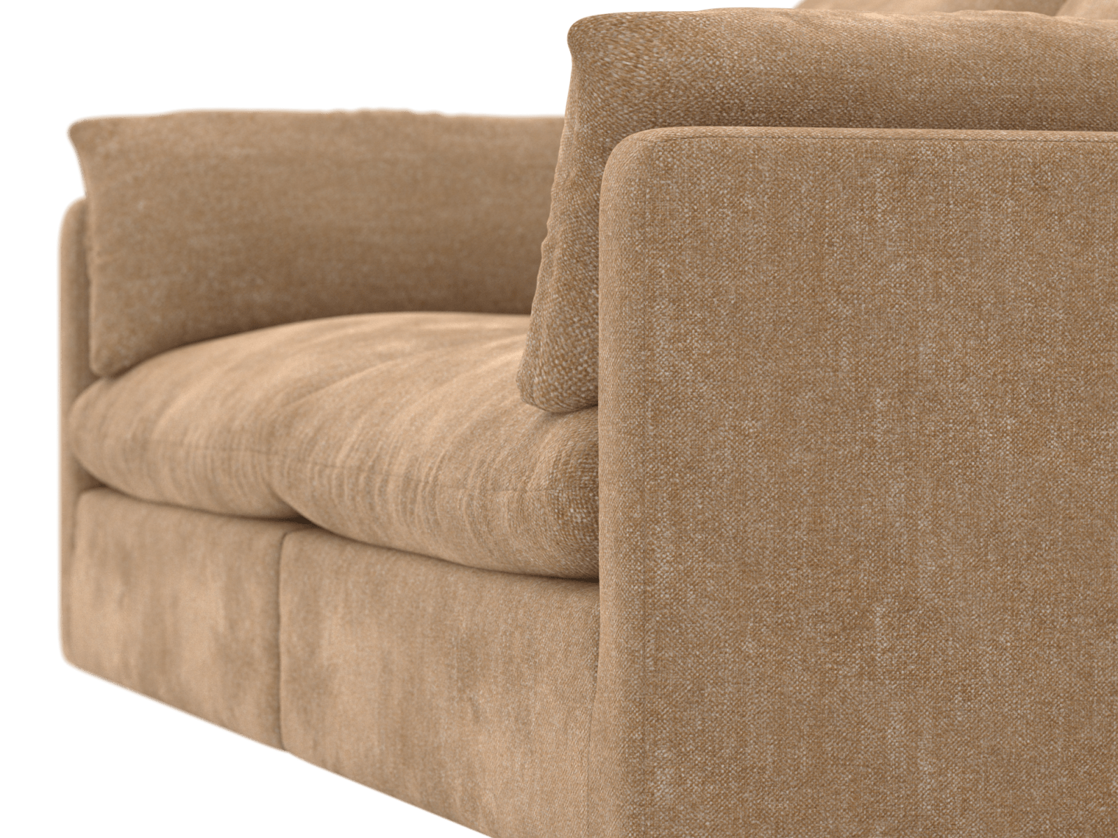 Willow Avon Honey Modular Sofa - 2 Seater color Avon Honey