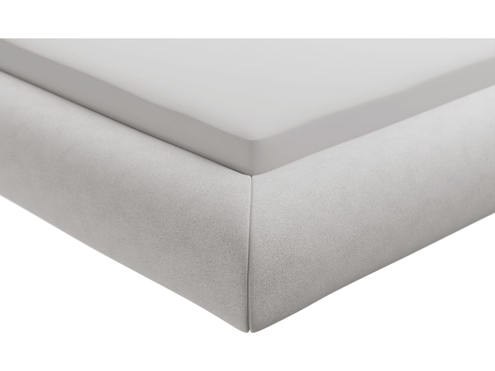 Frankie Bed Noa Fog color Noa Fog