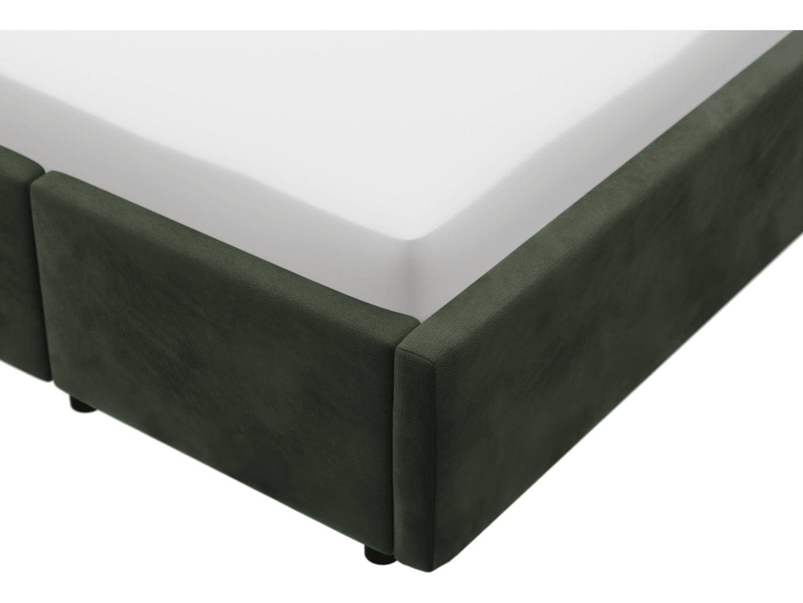 Aria Drawer Bed Muse Forest color Muse Forest