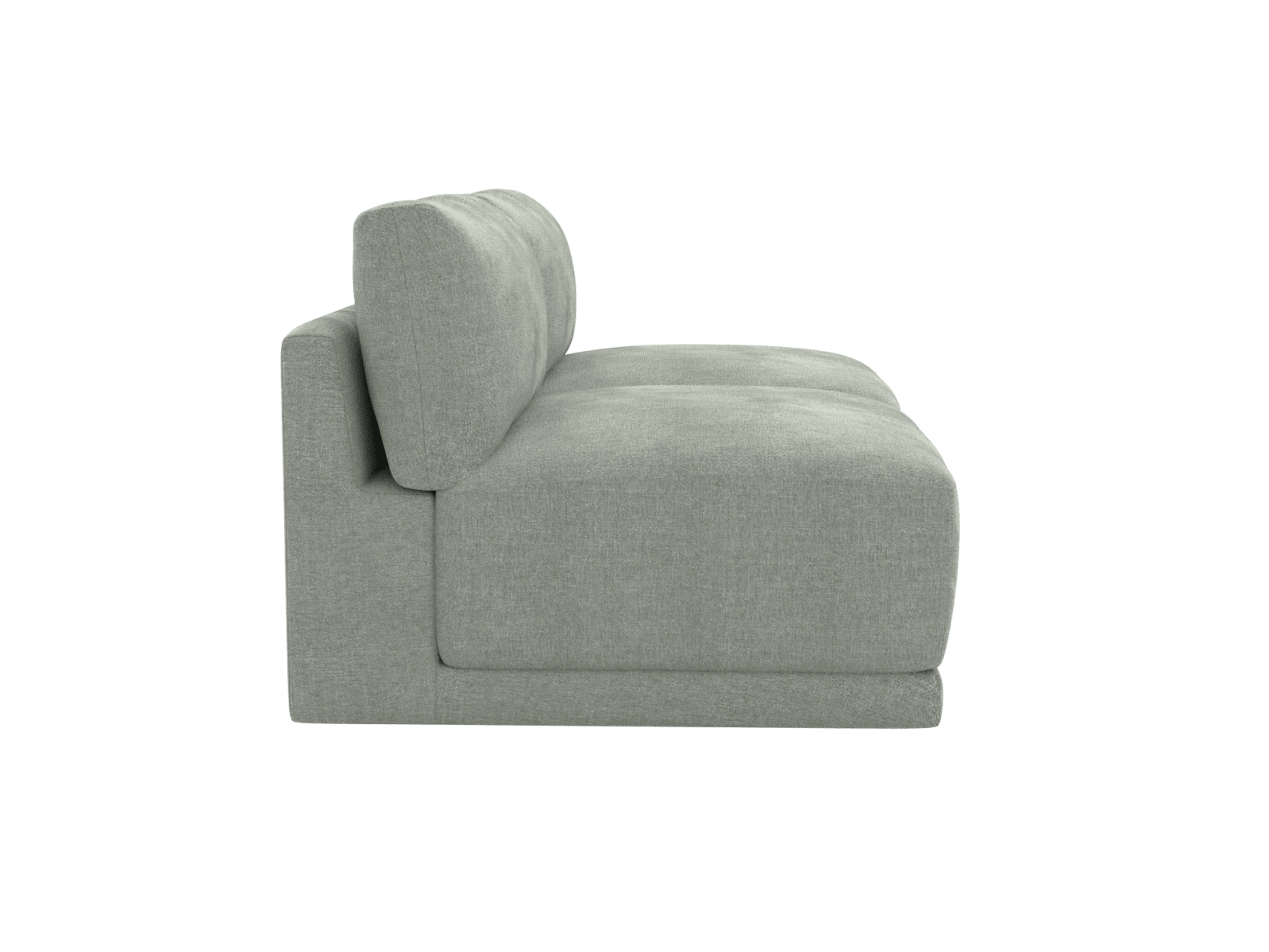 Haven Avon Sage 2 Seater Armless Sofa Module color Avon Sage