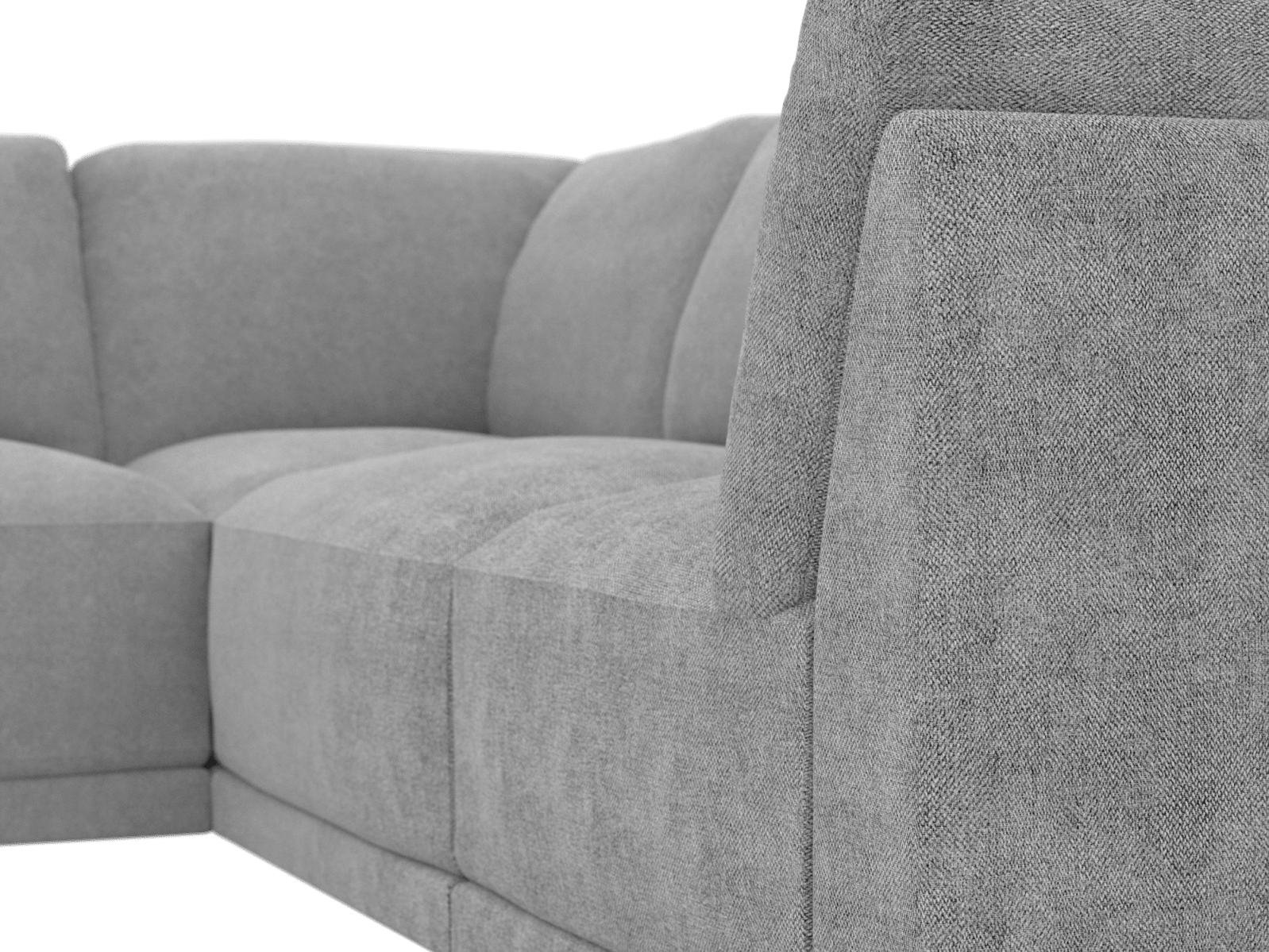 Emily Modular Sofa California Slate - 4 Piece color California Slate