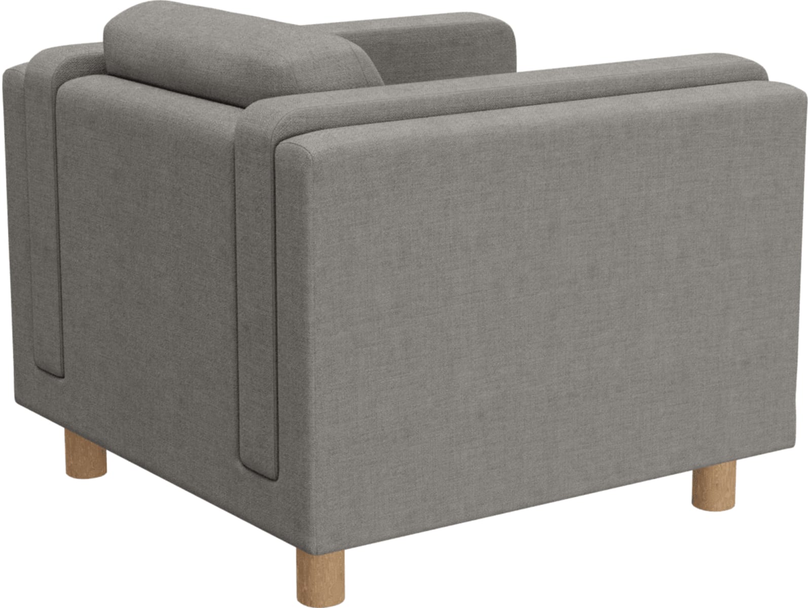 Hayes Isla Soft Grey Armchair color Isla Soft Grey