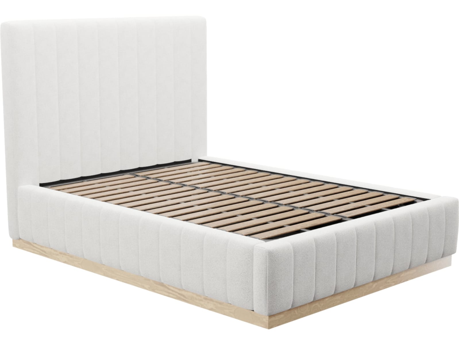 Brentwood Gas Lift Bed Noa Fog color Noa Fog
