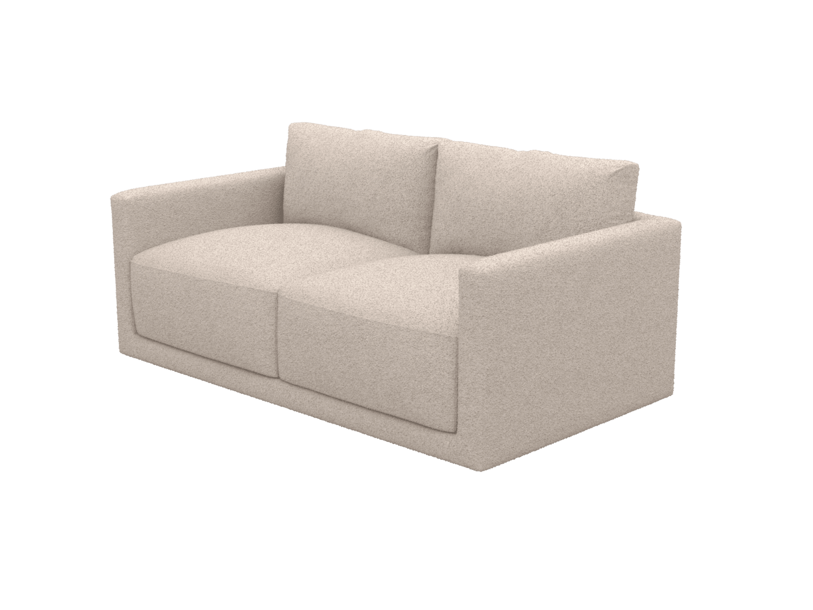 Haven Boucle Pumice 2.5 Seater Sofa color Boucle Pumice