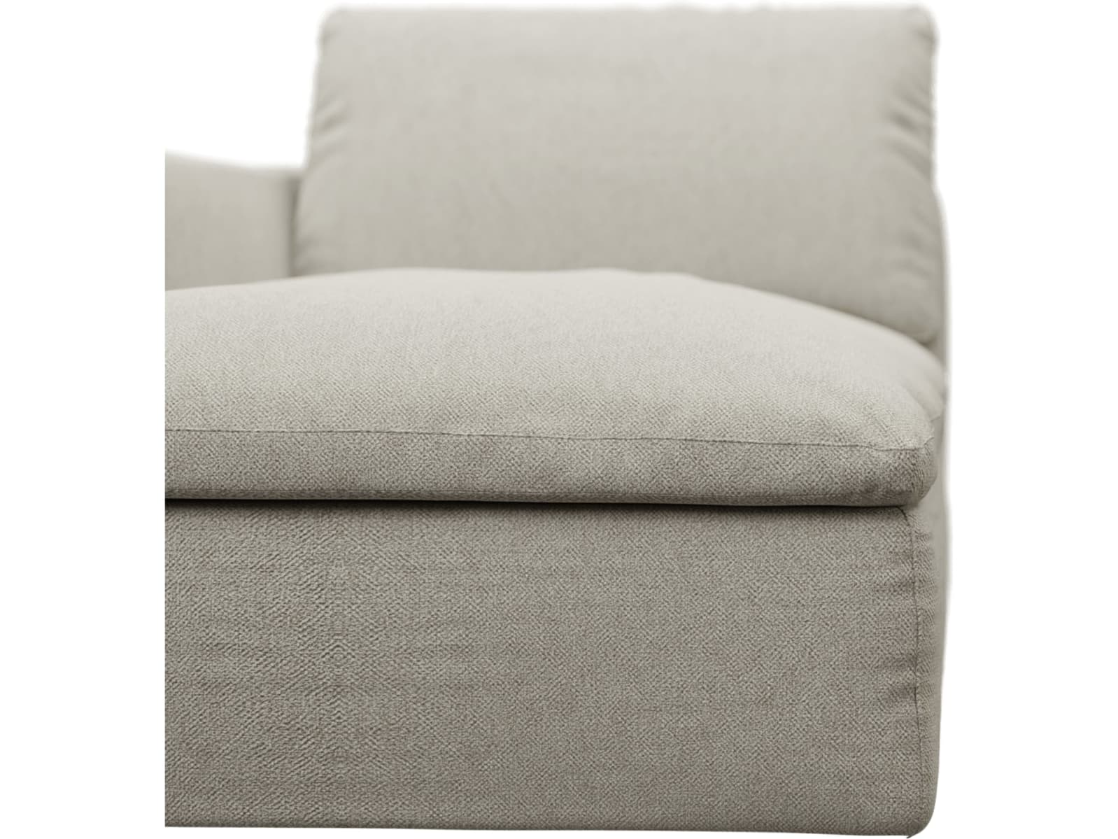Cloud Deep Chaise Left Module Noa Desert color Noa Desert