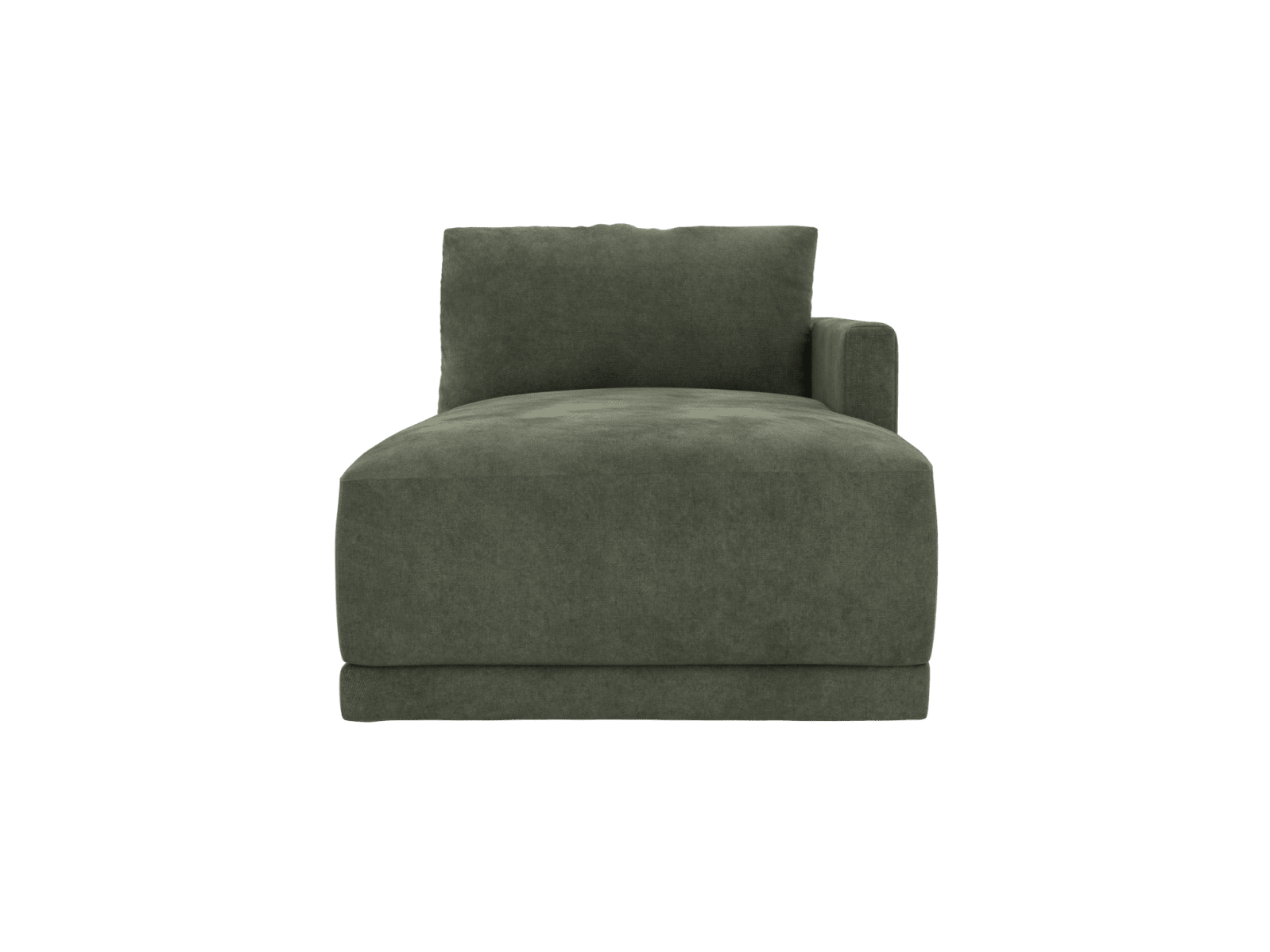 Haven Muse Forest Right Arm Facing Chaise Sofa Module color Muse Forest