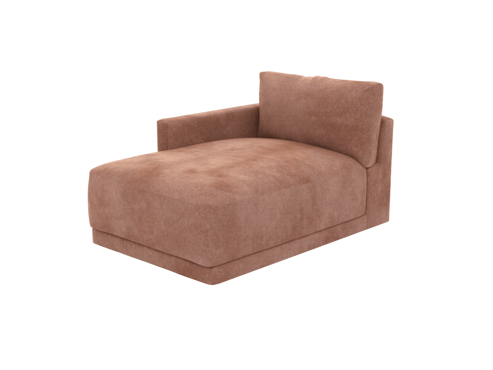 Haven Muse Dusk Left Arm Facing Chaise Module color Muse Dusk