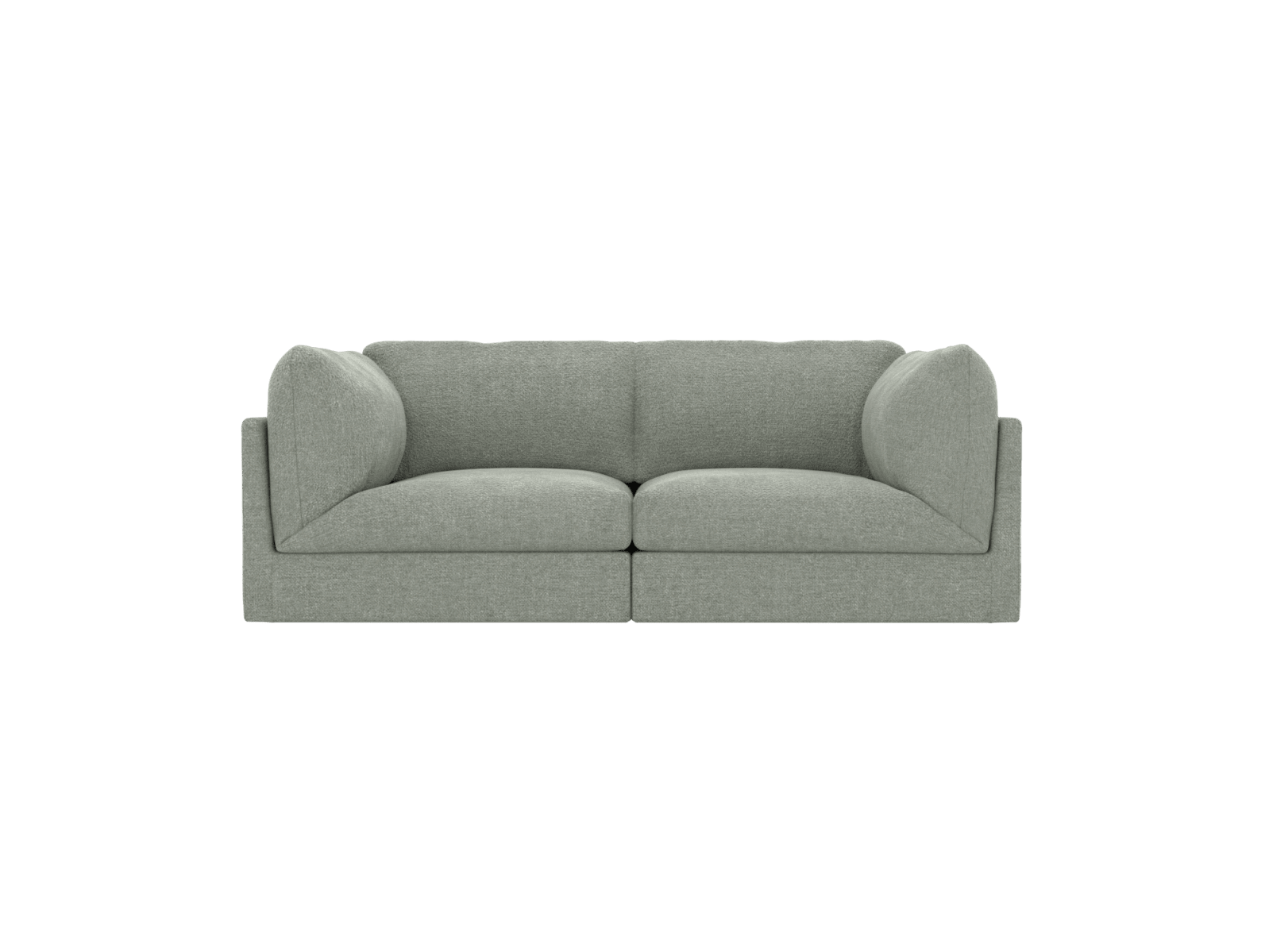 Finley Avon Sage Modular Sofa - 2 Seater color Avon Sage