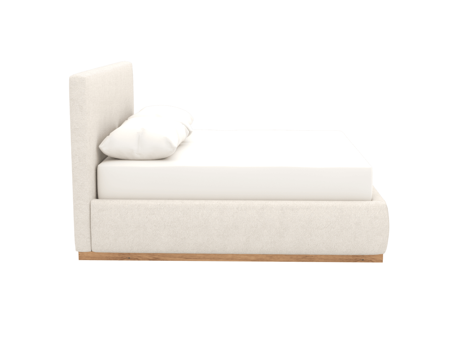 Haven Gas Lift Bed Noa Fog King color Noa Fog