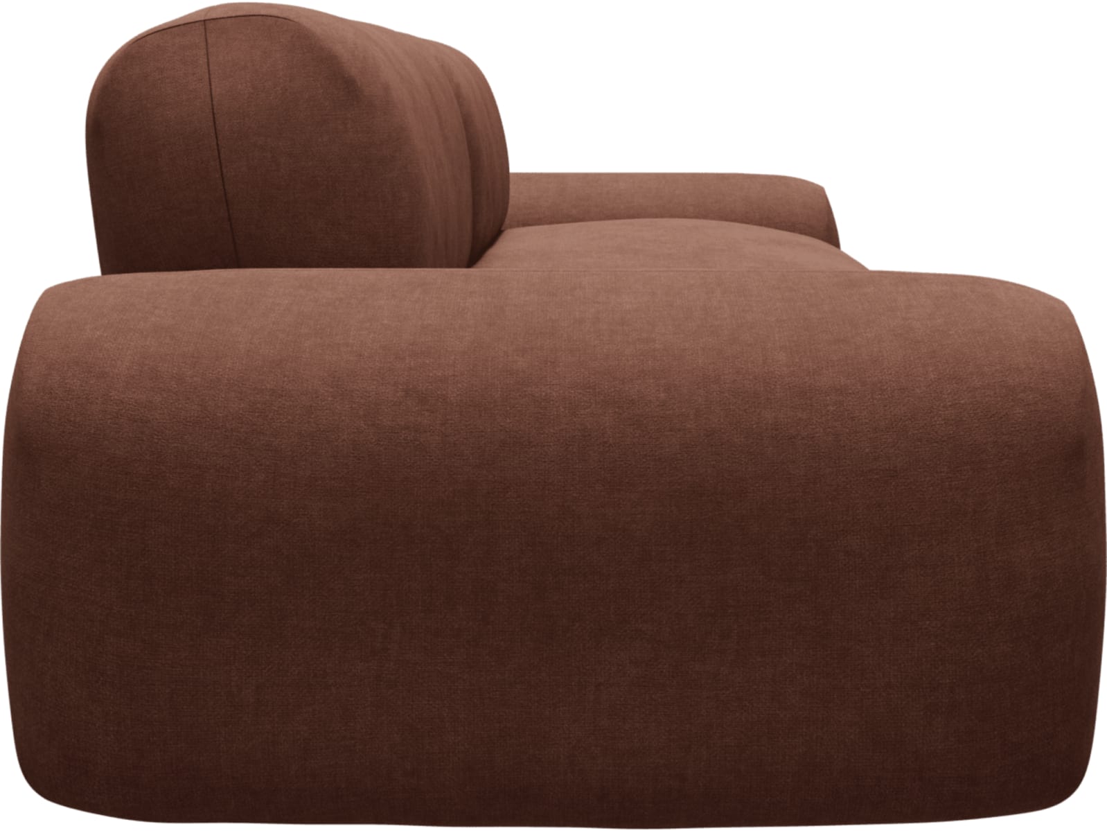 Beckett Muse Rust Modular Sofa - 2 Seater color Muse Rust