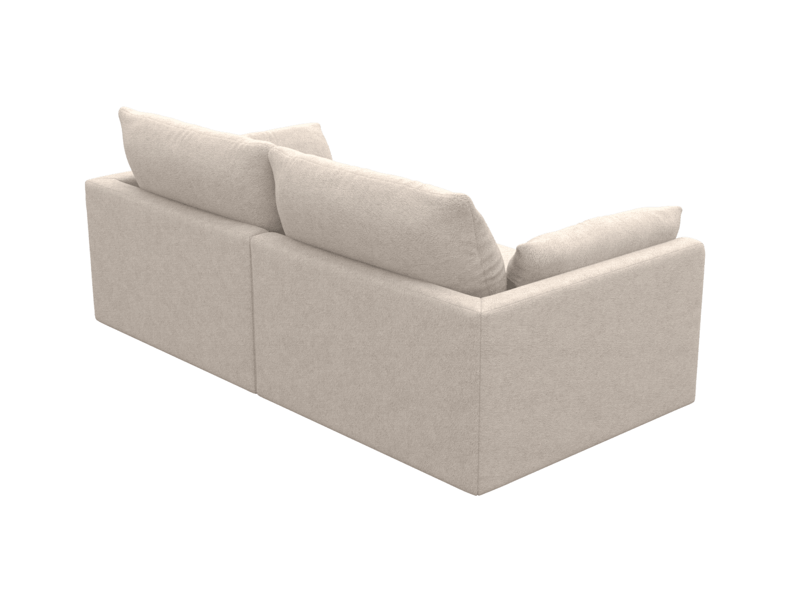 Willow Noa Desert Modular Sofa - 2 Seater color Noa Desert