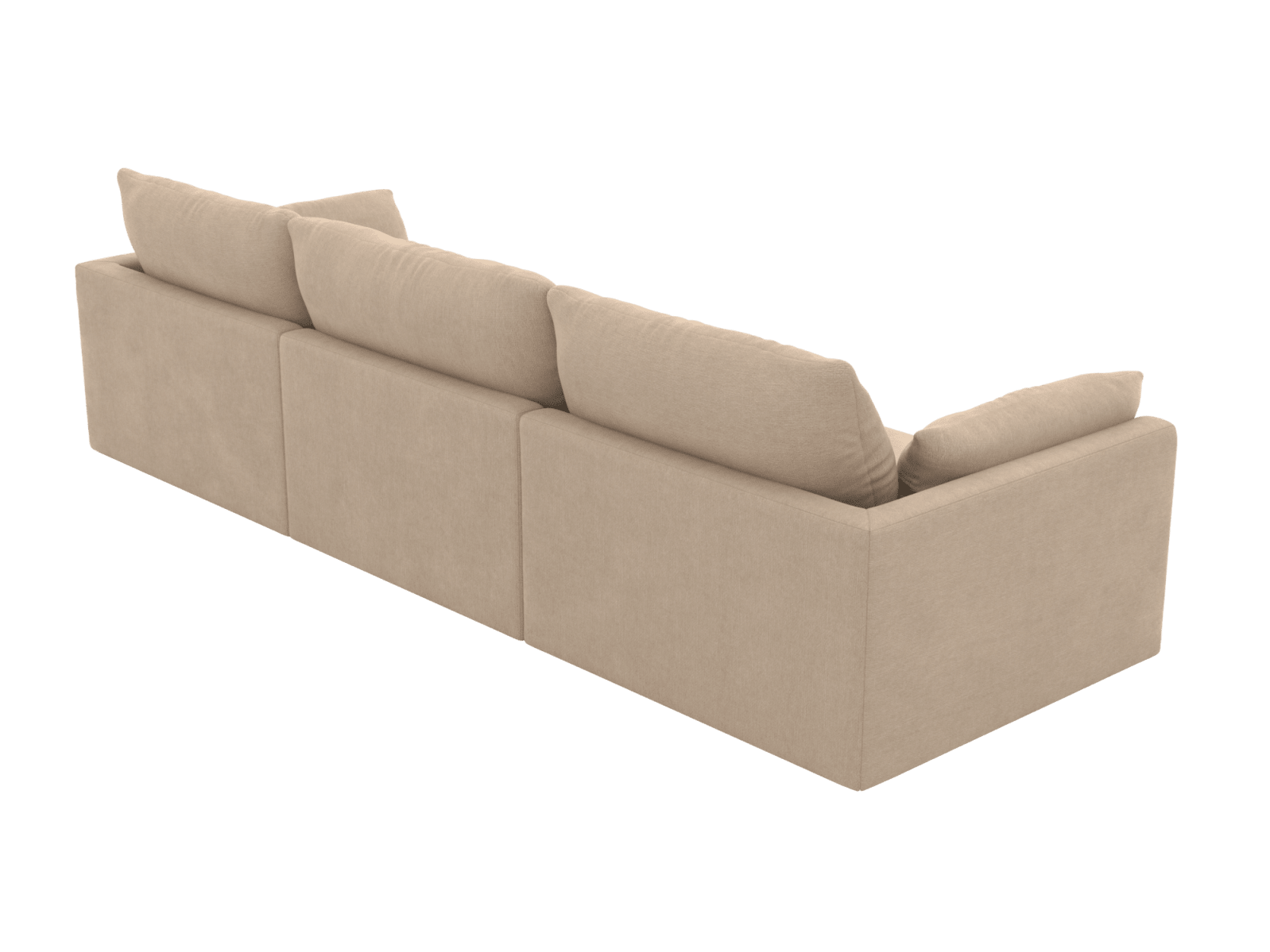 Willow Muse Driftwood Modular Sofa - 3 Seater color Muse Driftwood