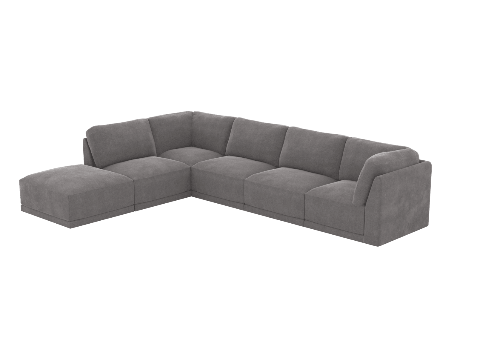 Emily Tribute Storm Modular Sofa - 6 Seater color Tribute Storm